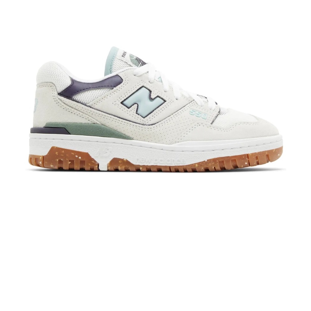 New Balance 550 Sea Salt Winter Fog Athletic Shoes